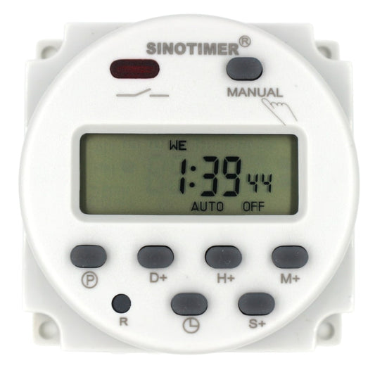 12V 1-Second Interval Timer Switch (12V DC, 8 Schedules)