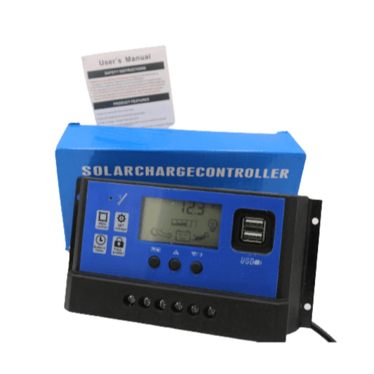 60A Solar Charge Controller (12/24V, PWM)