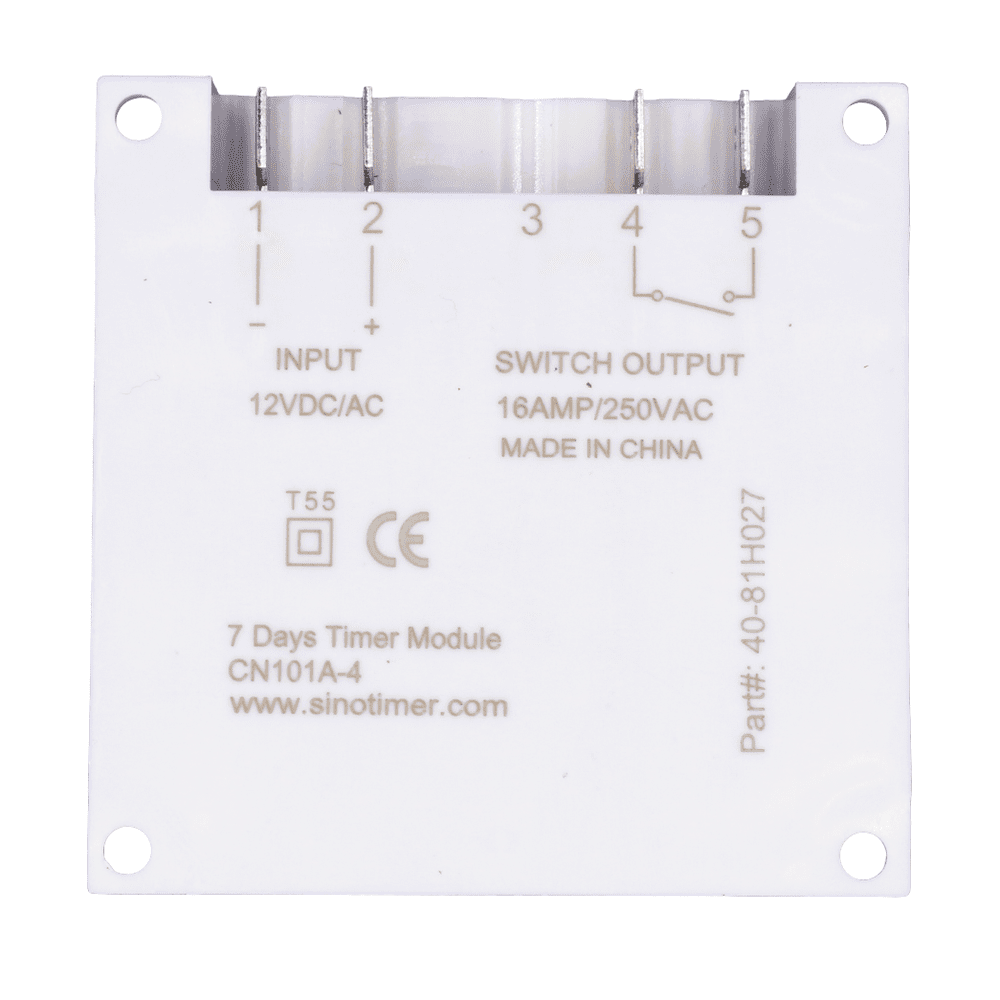 12V Digital Timer Switch 12V DC, 16 Schedules